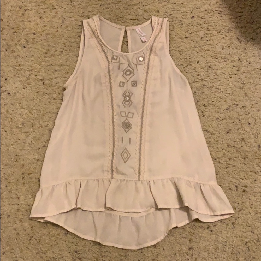 Cream Blouse